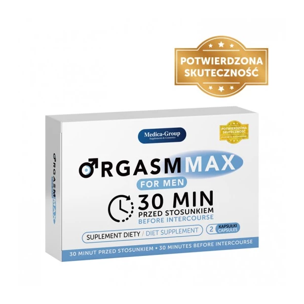 Orgasm Max for Men - tabletki na erekcję
