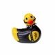 I Rub My Duckie Bondage  - Mini vibrátor v tvare kačičky čierno - žltý