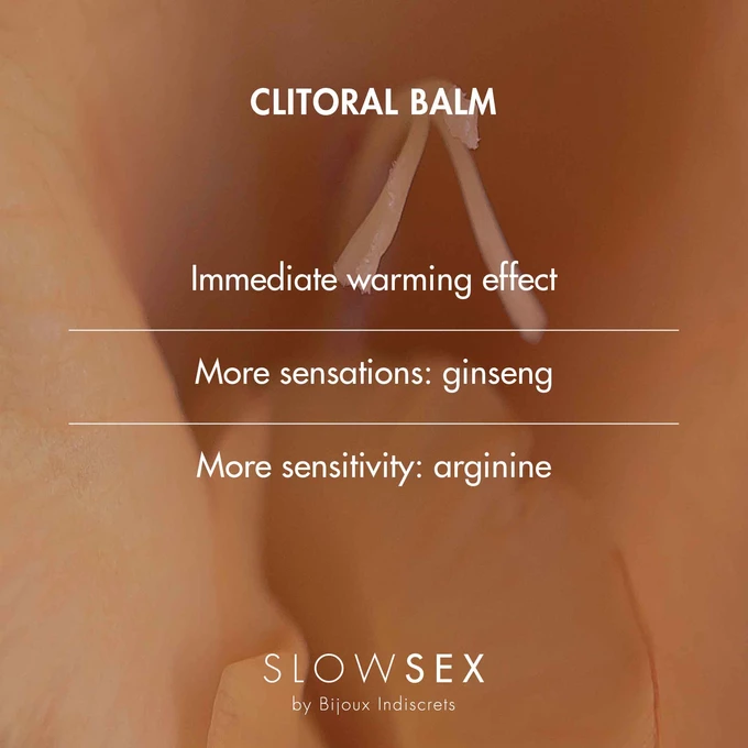 Bijoux Indiscrets  Slow Sex - balsam do stymulacji łechtaczki
