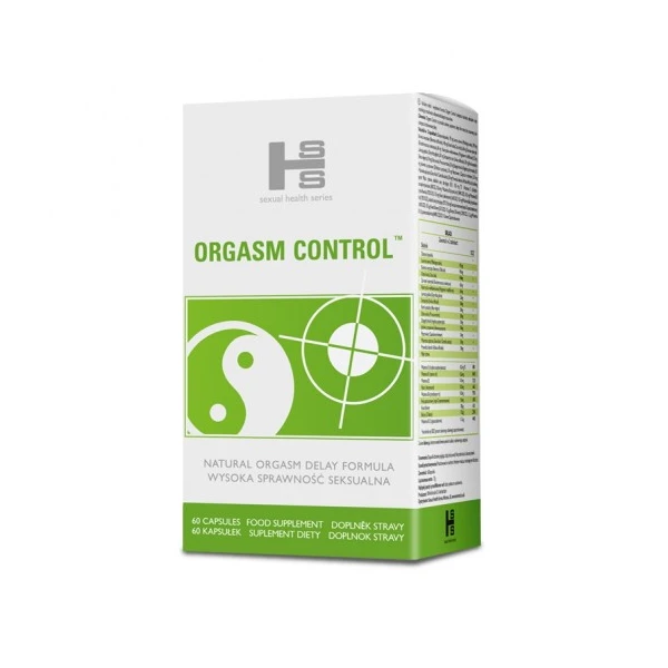 Orgasm Control tabletki - suplement na wydłużenie stosunku