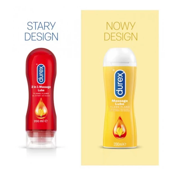 Durex Play do masażu stymulujący  -  Intímny gél s kvetmi Ylang Ylang
