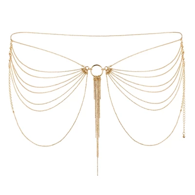 Bijoux Indiscrets Magnifique - łańcuszek na pośladki, złoty