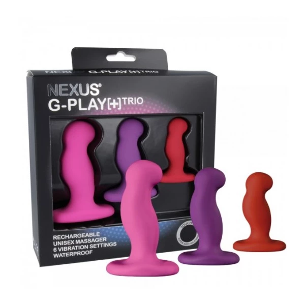 Nexus G-Play+ Trio - zestaw 3 masażerów