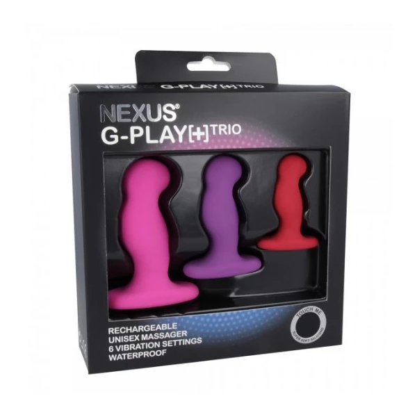 Nexus G-Play+ Trio - zestaw 3 masażerów