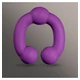 Nexus O  - masážny prístroj na prostatu fialový