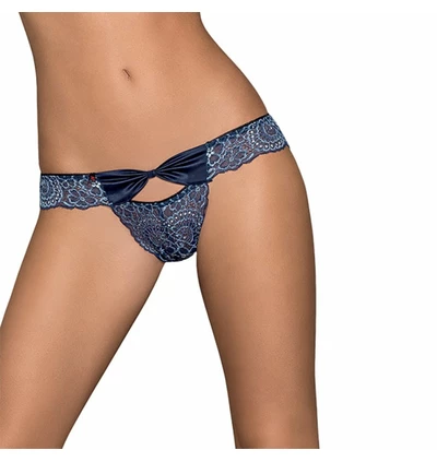 Obsessive Auroria Panties - Figi, niebieski