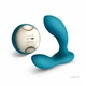 Lelo Hugo wibrujący  - Masážny prístroj na prostatu modrý