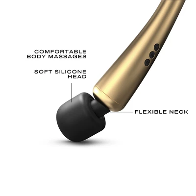 Megawand  - masážny prístroj na telo zlatý