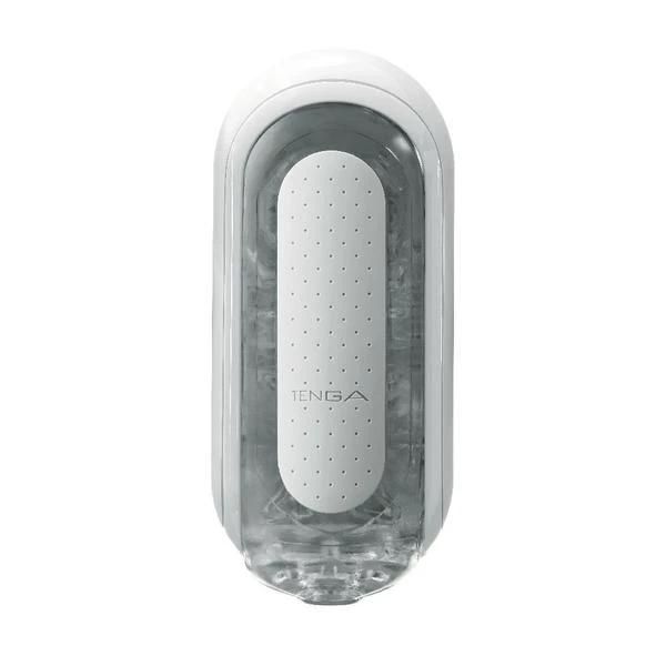 Tenga Flip Zero Electronic Vibration - masturbator wibrujący, biały