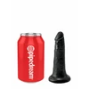 King Cock 5&quot; Cock Black - dildo