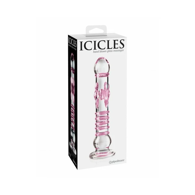 Icicles No. 6 - Szklane dildo