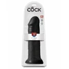 King Cock 12&quot; Cock Black - dildo