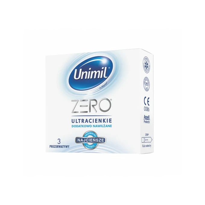 Zero - ultracienkie, nawilżane prezerwatywy