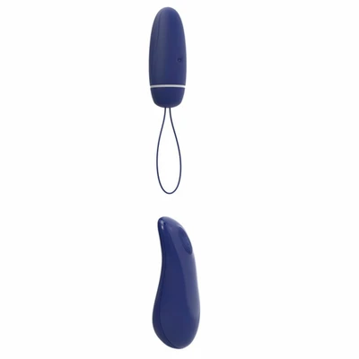 B Swish bnaughty Deluxe Unleashed Midnight Blue - Wibrator kulka, jajeczko, Niebieski