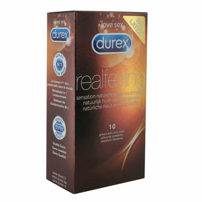 Durex Real Feeling Condoms  - Prezerwatywy naturalne