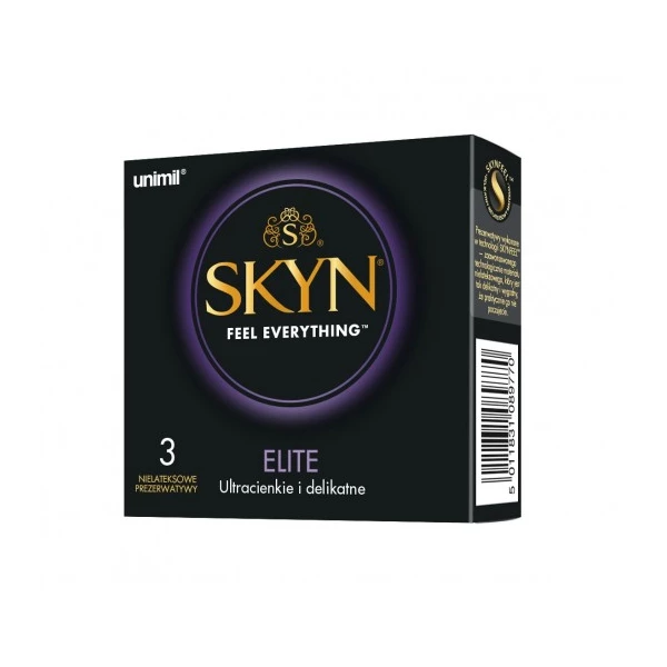 Unimil Elite - prezerwatywy ultracienkie i nawilżone