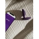 We-Vibe Ditto  - vibračný análny kolík na diaľkové ovládanie fialový