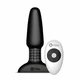 B-Vibe Rimming Remote Control Plug Black - Vibračný análny kolík Čierny