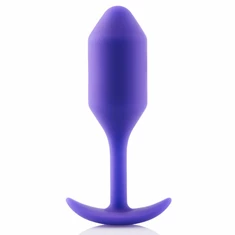 B-Vibe Snug Plug 2  - Análny kolík fialový