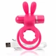 The Screaming O Charged Ohare XL Rabbit Vibe Pink  - Vibračný erekčný krúžok ružový
