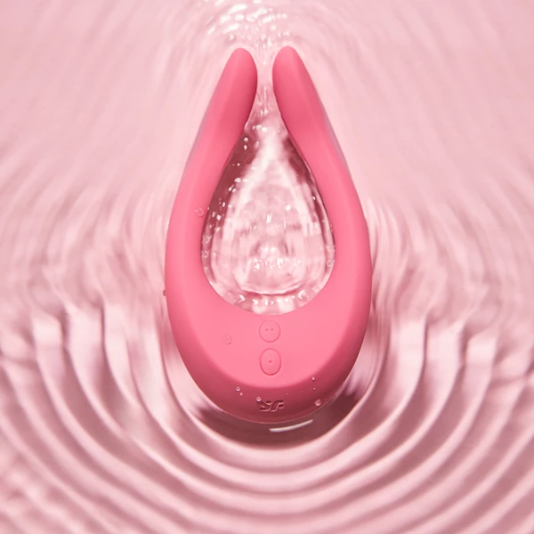 Satisfyer Endless Joy Pink Multi Vibrator  - Vibrátor pre páry ružový