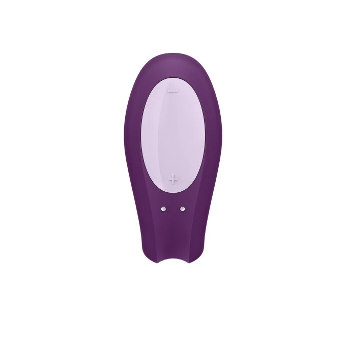 Satisfyer Double Joy Violet  - Wibrator dla par sterowany aplikacją
