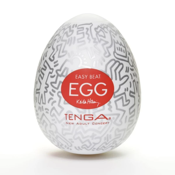 Tenga Keith Haring Egg Party - masturbator w kształcie jajka (6szt)