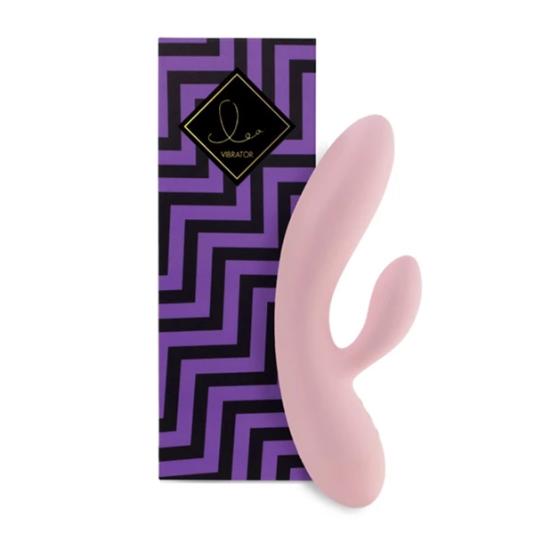 FeelzToys Lea Vibrator - Wibrator Króliczek, Blady róż