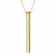 Crave Vesper Vibrator Necklace  - Mini vibrátor v tvare zlatého náhrdelníka