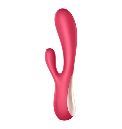 Satisfyer Mono Flex Red  - Wibrator króliczek sterowany aplikacją