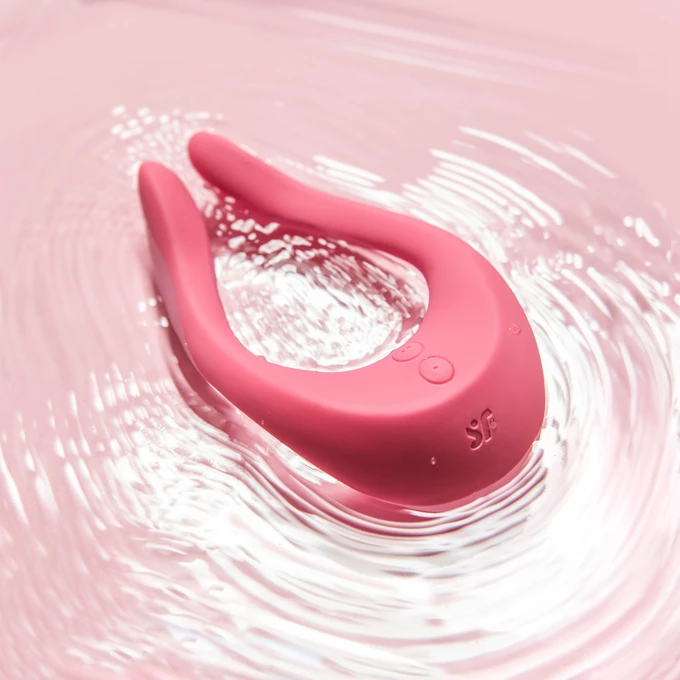 Satisfyer Endless Joy Pink Multi Vibrator  - Vibrátor pre páry ružový