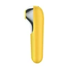 Satisfyer Dual Love Yellow  - Wibrator łechtaczkowy sterowany aplikacją, żółty,