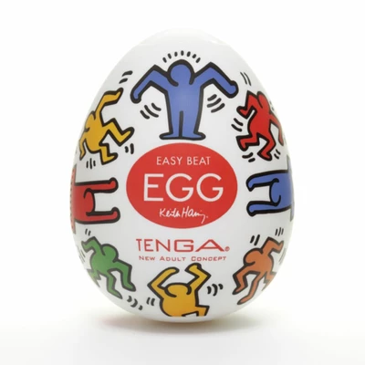 Tenga Keith Haring Egg Dance - masturbator w kształcie jajka