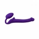 Strap on me Strap on me Silicone bendable strap on Purple  - Strap-on dildo fialovej