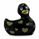 I Rub My Duckie 2.0 Romance, Czarny i Złoty - Masážna kačička
