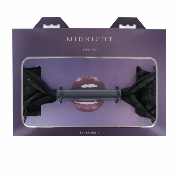 Sportsheets Midnight Lace Bit Gag - Knebel