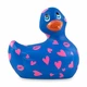 I Rub My Duckie 2.0 Romance, Fioletowy i Różowy - Masážna kačička