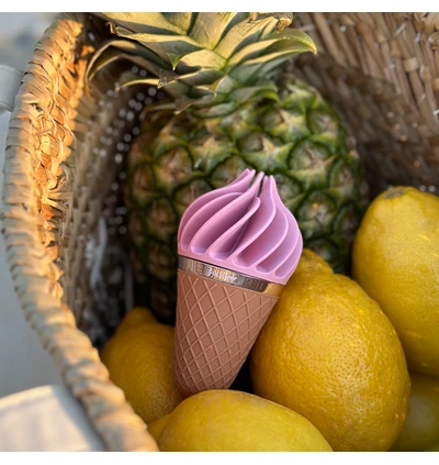 Satisfyer Sweet Treat Spinnator Pink  - Vibrátor na klitoris v tvare zmrzliny