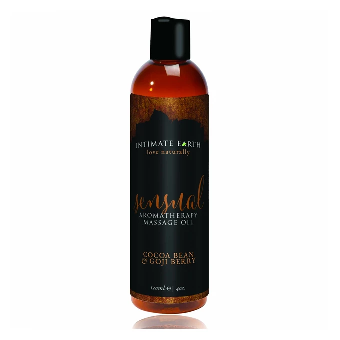 Intimate Earth Sensual Massage Oil 120 ml - Naturalny olejek do masażu