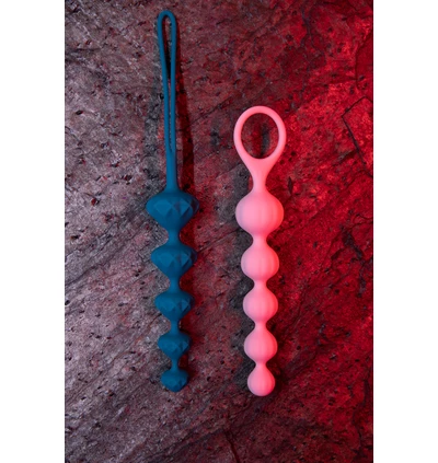 Satisfyer Beads Colored - Koraliki analne