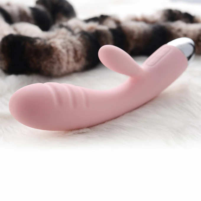 Svakom Barbara Ultra Soft Vibrator Pale Pink - Vibrátor na bod G ružový