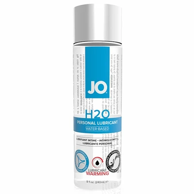 System JO H2O Lubricant Warming 240 ml  - Rozgrzewający Lubrykant na bazie wody