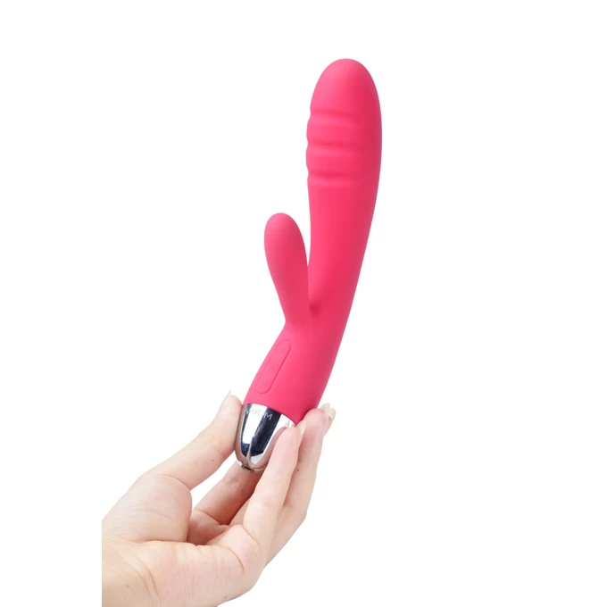 Svakom Barbara Ultra Soft Vibrator Plum Red  - Vibrátor na bod G červený