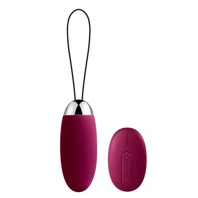 Svakom Elva Vibrating Egg Violet - wibrator jajko, Fioletowy