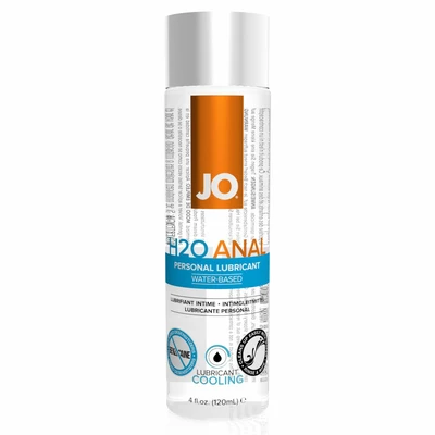 System JO Anal H2O Lubricant Cool 120 ml  - Chłodzący Lubrykant analny na bazie wody