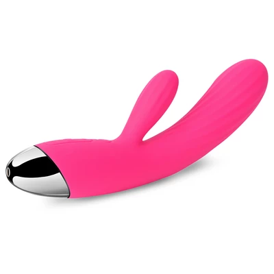 Svakom Angel Intelligent Warming Vibrator  - Vibrátor rabbit s vyhrievaním