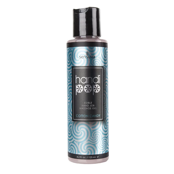 Sensuva Handipop Cotton Candy Hand Job Massage Gel 125 ml - żel do masażu