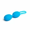 Tickler Vibes Trainer Toyfriend Double Cyan Blue - Kulki gejszy, Niebieski