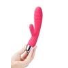 Svakom Barbara Ultra Soft Vibrator Plum Red  - Vibrátor na bod G červený