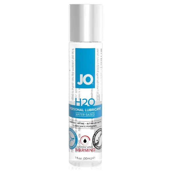 System JO H2O Lubricant Warming 30 ml  - Rozgrzewający Lubrykant na bazie wody